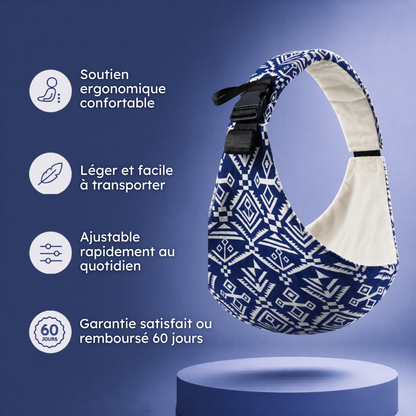 Cuango Sling — Porte-bébé ergonomique mains libres