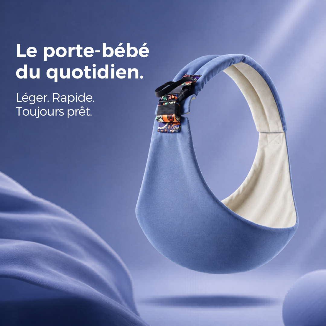 Cuango Sling — Porte-bébé ergonomique mains libres